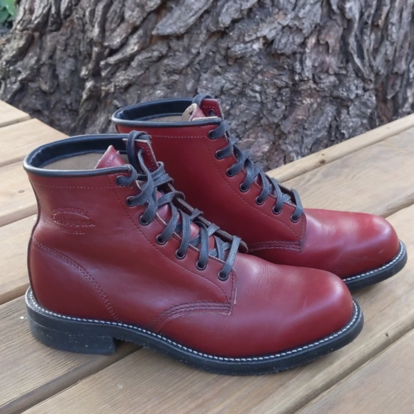 Chippewa Service Boot Oxblood Size 9 